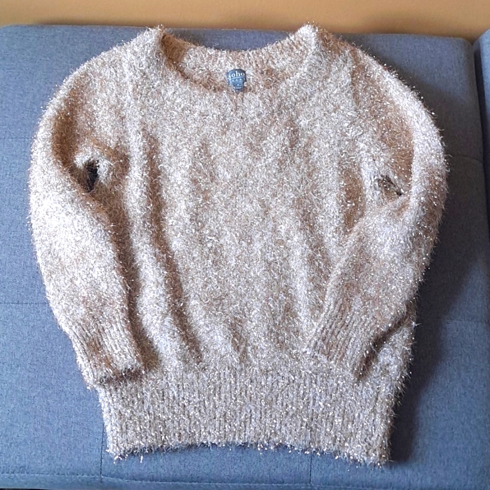 Gold sweater
